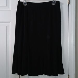 Exclusively Misook  acrylic pull-on business casual knee length skirt Sz XL